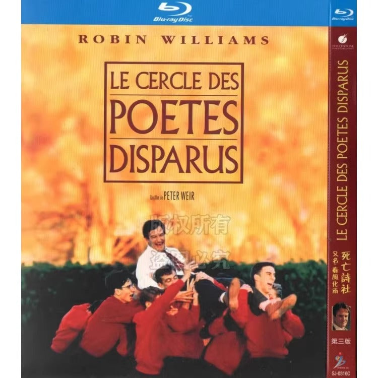映画「いまを生きる」 日本語字幕ブルーレイ[Blu-ray-BOX] ロビン・ウィリアムズ ロバート・ショーン・レナード-華流グッズストア