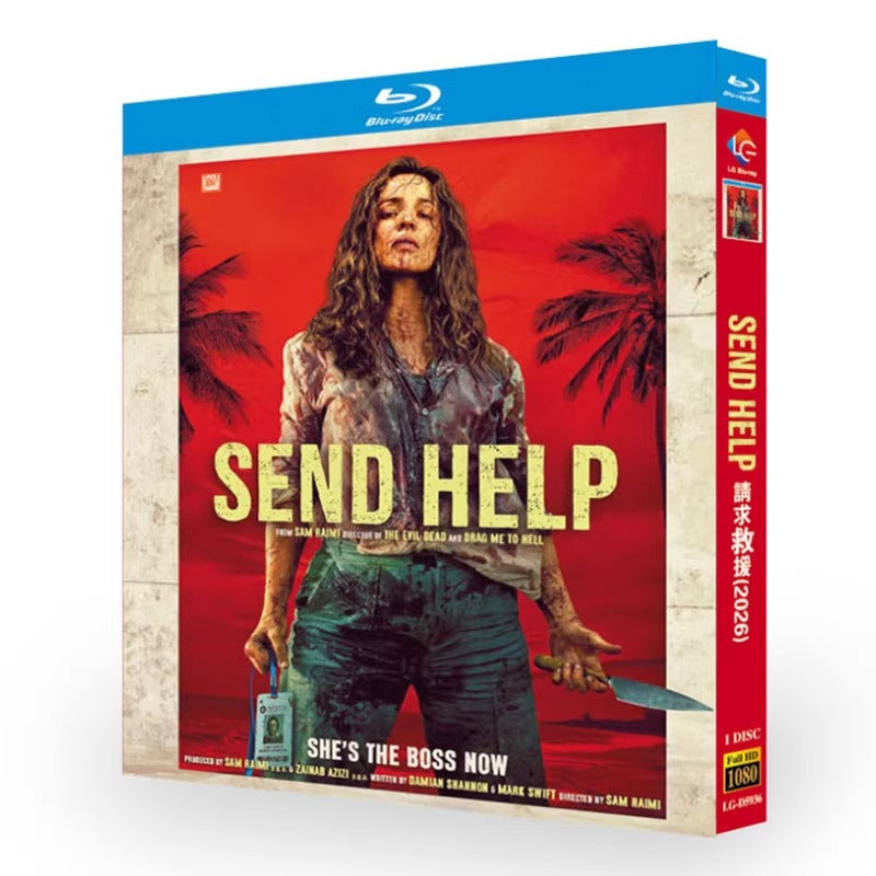 映画「HELP 復讐島」 日本語字幕ブルーレイ[Blu-ray-BOX] 1-DISC レイチェル・マクアダムス ディラン・オブライエン-華流グッズストア