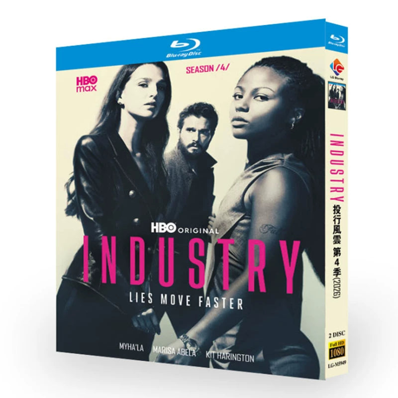 海外ドラマ「インダストリー シーズン4」 ブルーレイ[Blu-ray-BOX] 2-DISC ミカラ・ヘロルド マリサ・アベラ-華流グッズストア