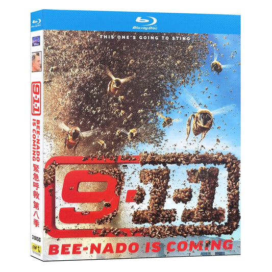 海外ドラマ日本語字幕「 9-1-1：LA救命最前線 シーズン8/9-1-1 Season 8 (2024)」ブルーレイ3枚組[Blu-ray-BOX]-華流グッズストア