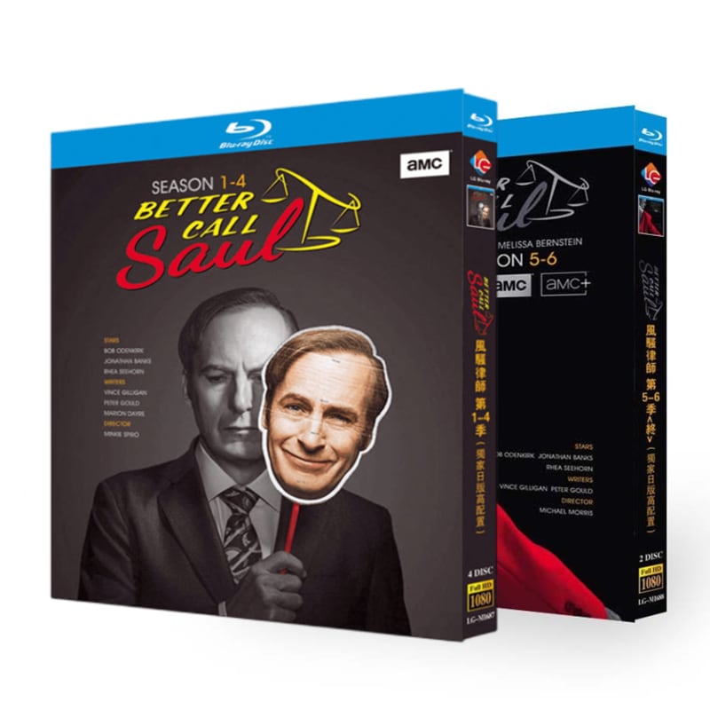 日本語字幕「ベター・コール・ソウル シーズン5-6」ブルーレイ4枚組[Blu-ray-BOX]高画質海外盤正規品-華流グッズストア
