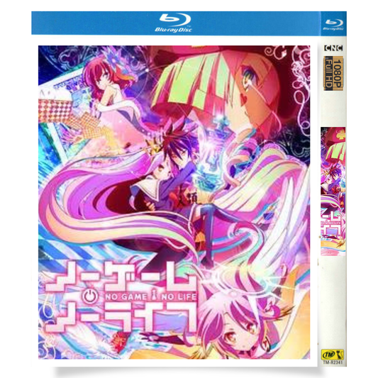アニメ「ノーゲーム・ノーライフ (2014)TVシリーズ＋劇場版」 ブルーレイ[Blu-ray-BOX] 2枚組-華流グッズストア