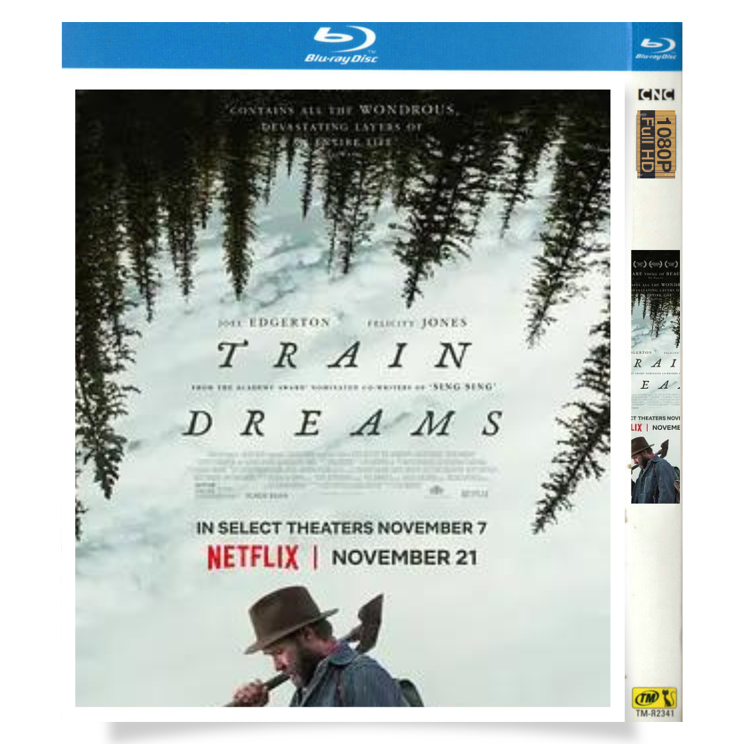 映画「トレイン・ドリームズ」 日本語字幕ブルーレイ[Blu-ray-BOX] 1枚組 ジョエル・エドガートン フェリシティ・ジョーンズ-華流グッズストア