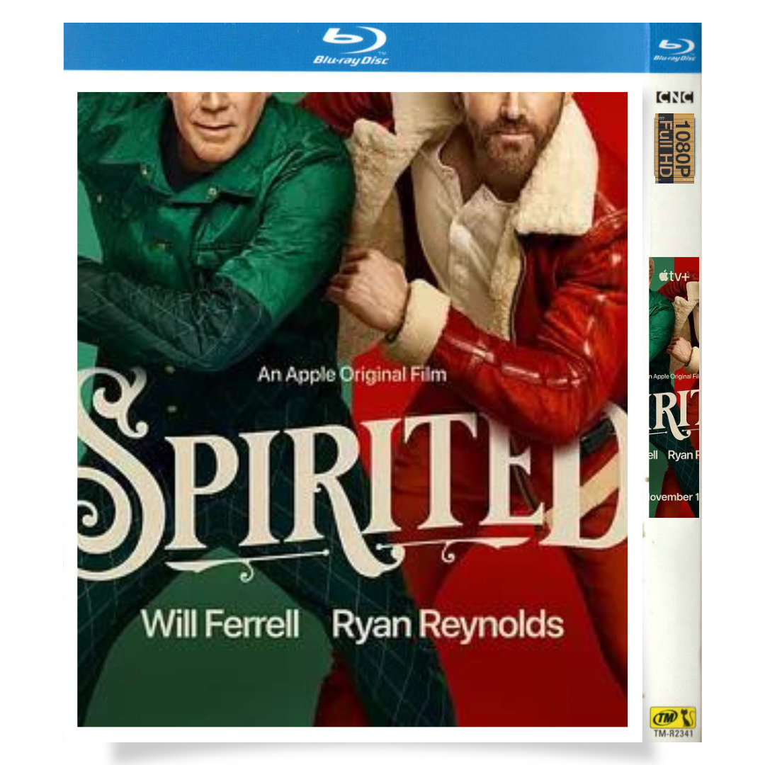 映画「スピリテッド」 日本語字幕ブルーレイ[Blu-ray-BOX] 1-DISC ウィル・フェレル ライアン・レイノルズ-華流グッズストア