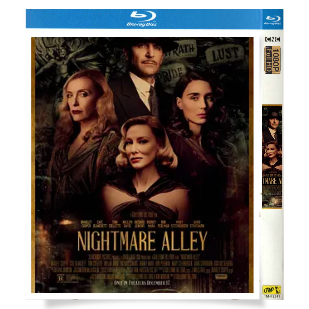 日本語字幕「ナイトメア・アリー」ブルーレイ1枚組[Blu-ray-BOX]高画質正規品-華流グッズストア
