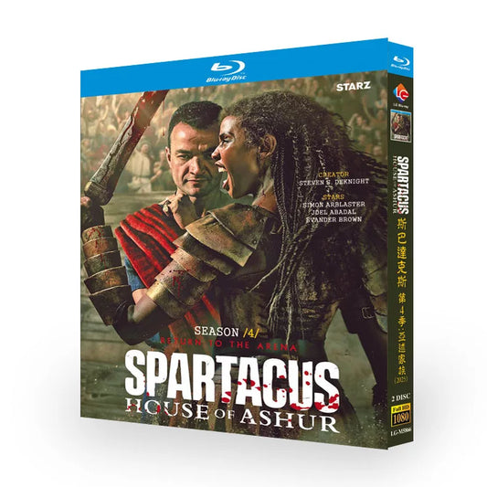 海外ドラマ「スパルタカス: アシュールの家」 ブルーレイ[Blu-ray-BOX] 2-DISC ニック・タラベ グラハム・マクタヴィッシュ-華流グッズストア