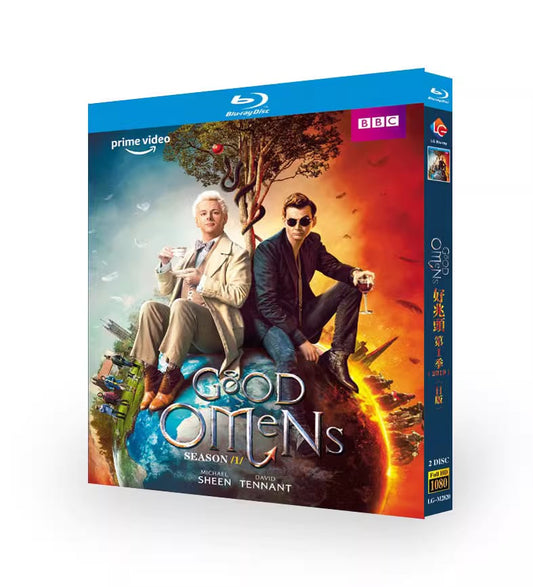 日本語字幕「グッド・オーメンズ シーズン1」Good Omens Season 1ブルーレイ 2枚組[Blu-ray]高画質正規品-華流グッズストア