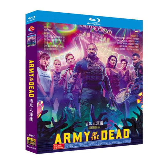 日本語字幕「アーミー・オブ・ザ・デッド」ブルーレイ1枚組blu-ray-box高画質海外盤正規品-華流グッズストア