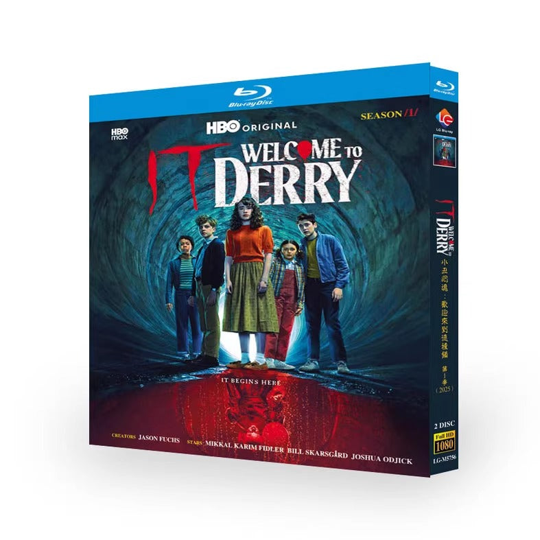 海外ドラマ「IT／イット ウェルカム・トゥ・デリー”それ”が⾒えたら、終わり。」 ブルーレイ[Blu-ray-BOX] 2-DISC クララ・スタック タイラー・ペイジ-華流グッズストア