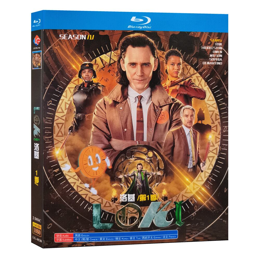 ドラマ日本語字幕「ロキ」（Loki）ブルーレイ2枚組[Blu-ray-BOX]高画質正規品-華流グッズストア