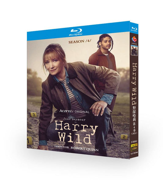海外ドラマ「Harry Wild Season 4 (2025)」ブルーレイ2枚組[Blu-ray-BOX]-華流グッズストア