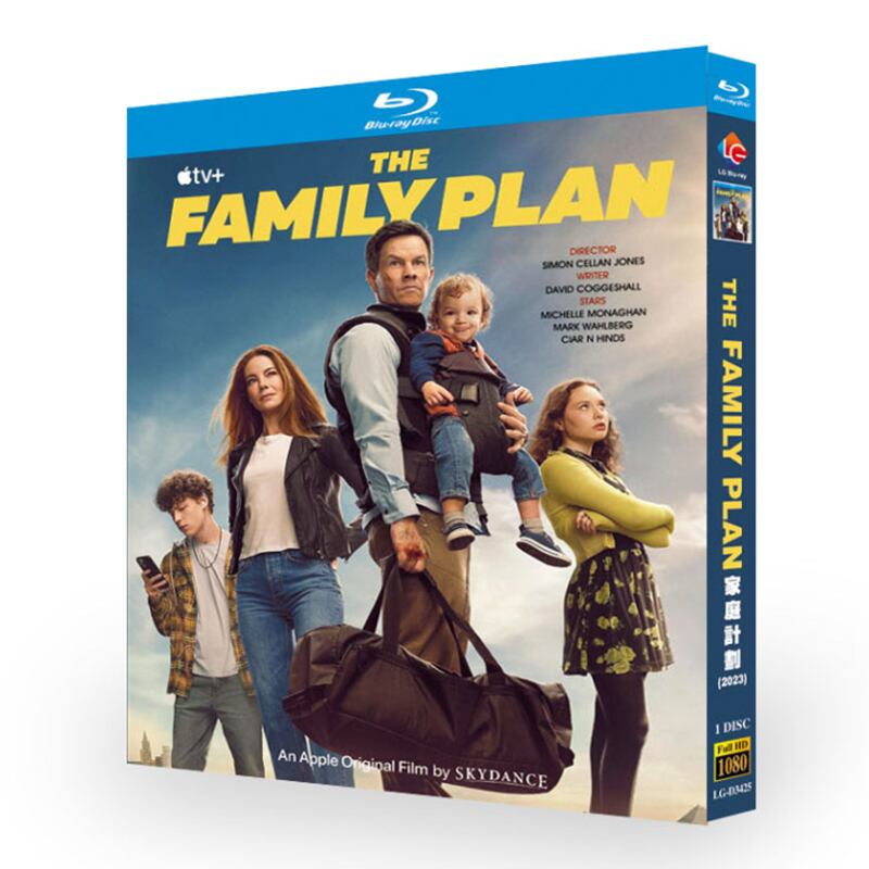 日本語字幕「The Family Plan (2023)」ブルーレイ1枚組[Blu-ray-BOX]高画質正規品-華流グッズストア