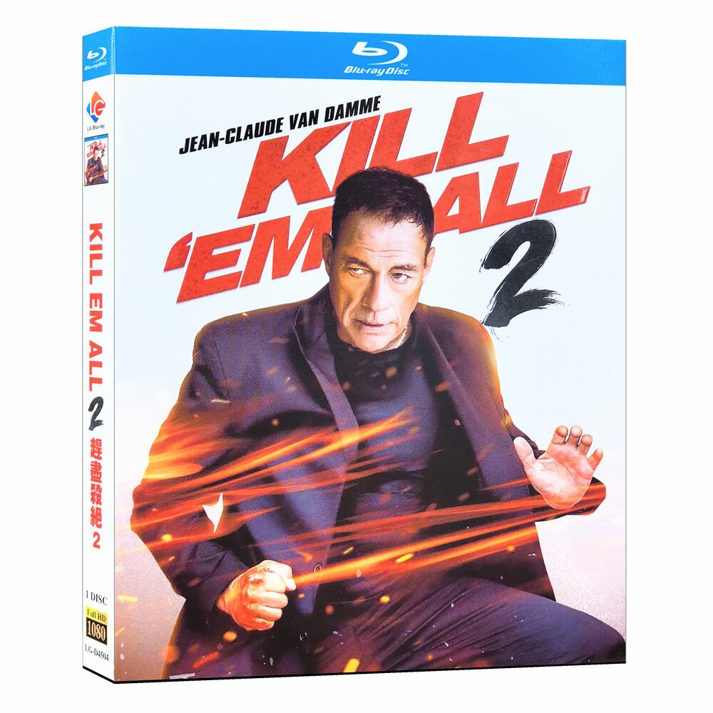 映画「 Kill Em All 2 (2024)」ブルーレイ1枚組[Blu-ray-BOX]高画質海外盤正規品-華流グッズストア