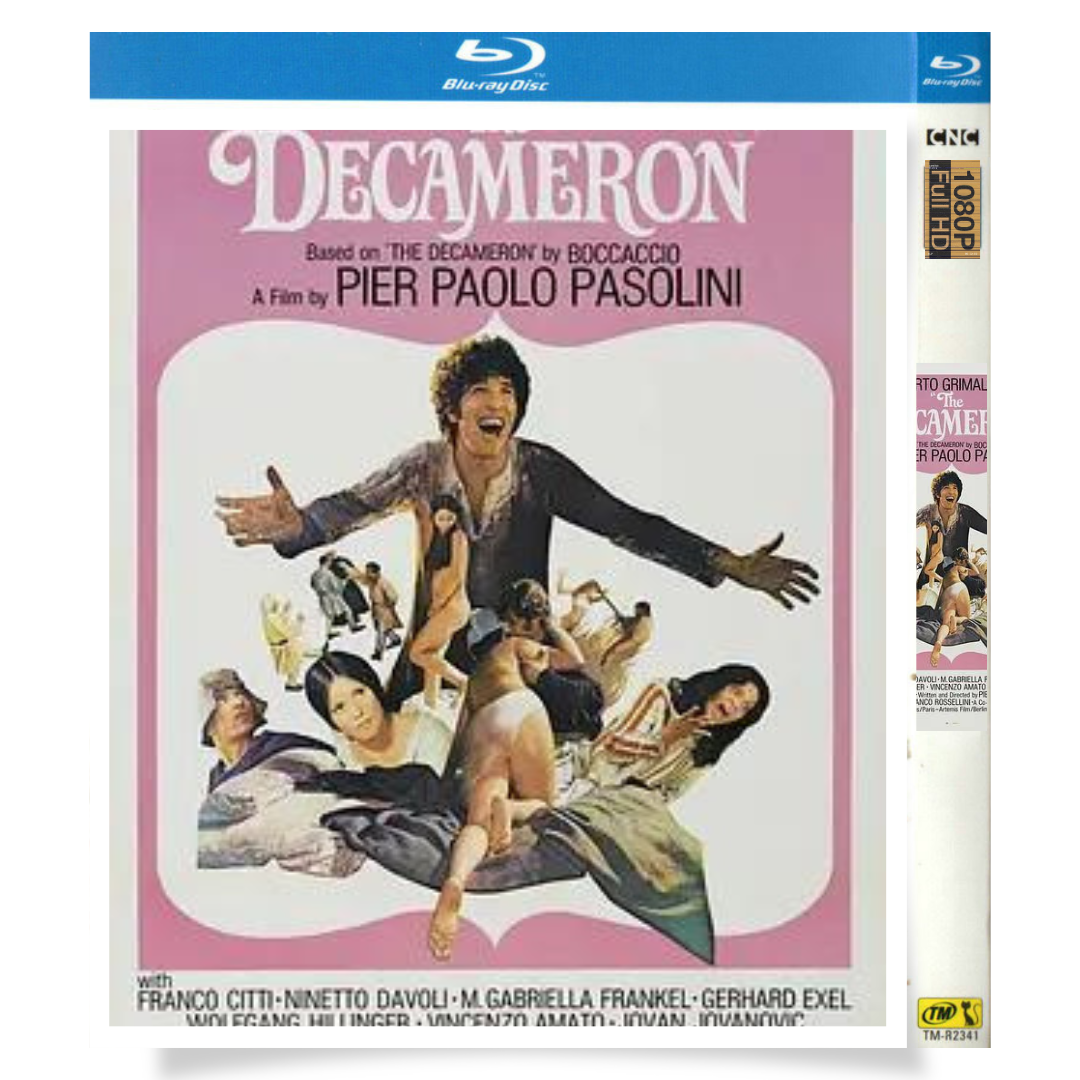 映画「デカメロン」 日本語字幕ブルーレイ[Blu-ray-BOX] フランコ・チッティ ニネット・ダヴォリ-華流グッズストア