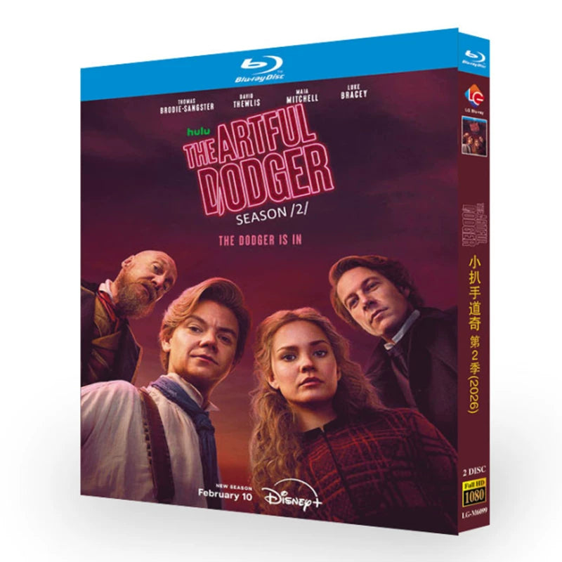 海外ドラマ「アートフル・ドジャー シリーズ2」 日本語字幕ブルーレイ[Blu-ray-BOX] 2-DISC 製作：-華流グッズストア