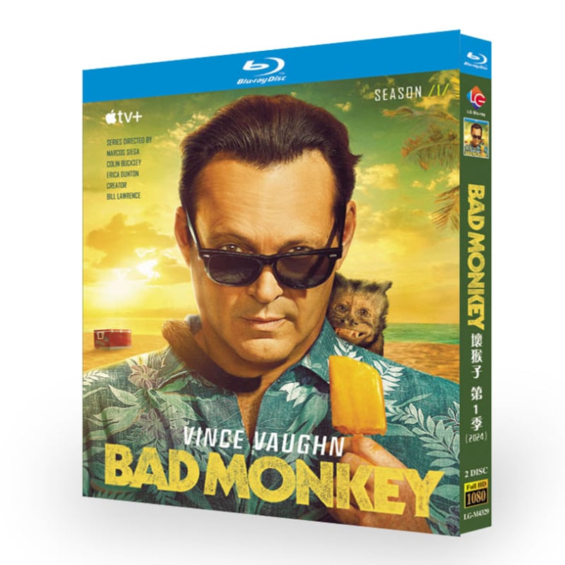 日本語字幕「バッド・モンキー (2024) 」ブルーレイ2枚組[Blu-ray-BOX]高画質海外盤正規品-華流グッズストア
