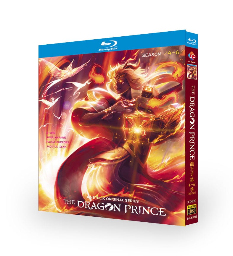 日本語字幕「ドラゴン王子」シリーズ1-3-ブルーレイ3枚組blu-ray-box高画質海外盤正規品-華流グッズストア
