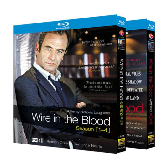 「ワイヤー・イン・ザ・ブラッド」シリーズ1-4ブルーレイ4枚組[Blu-ray-BOX]高画質海外盤正規品-華流グッズストア