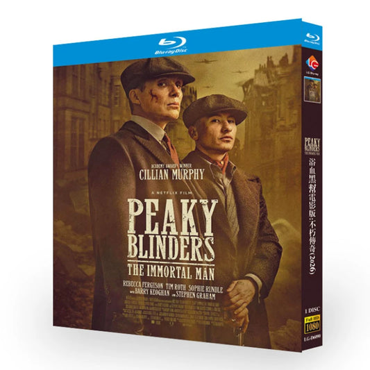 映画「ピーキー・ブラインダーズ 不滅の男」 日本語字幕ブルーレイ[Blu-ray-BOX] 1-DISC キリアン・マーフィ レベッカ・ファーガソン-華流グッズストア