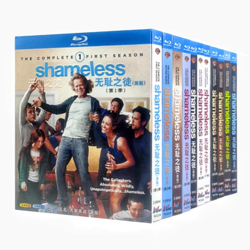 ドラマ「 シェイムレス 俺たちに恥はない」シリーズ1ブルーレイ2枚組[Blu-ray-BOX]高画質海外盤正規品-華流グッズストア