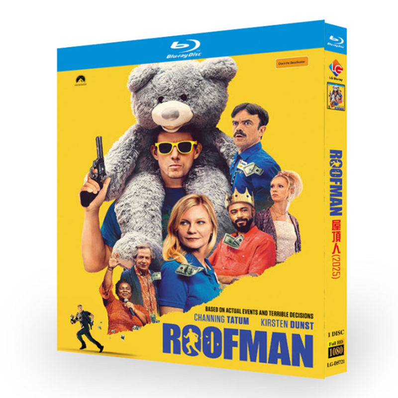 映画「ルーフマン/Roofman (2025)」 ブルーレイ[Blu-ray-BOX] 1枚組 チャニング・テイタム キルスティン・ダンスト-華流グッズストア