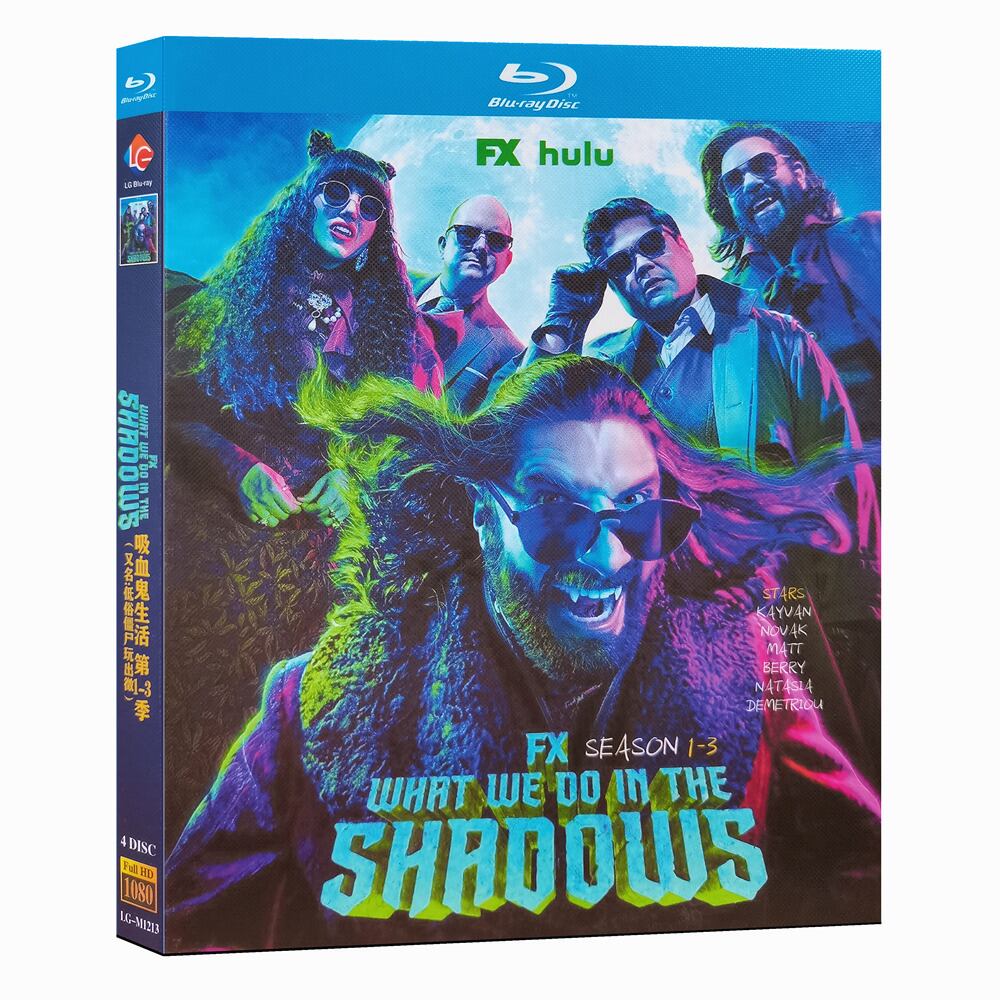 海外ドラマ「シェアハウス・ウィズ・ヴァンパイア」シリーズ4-5ブルーレイ-4枚組blu-ray高画質正規品-華流グッズストア