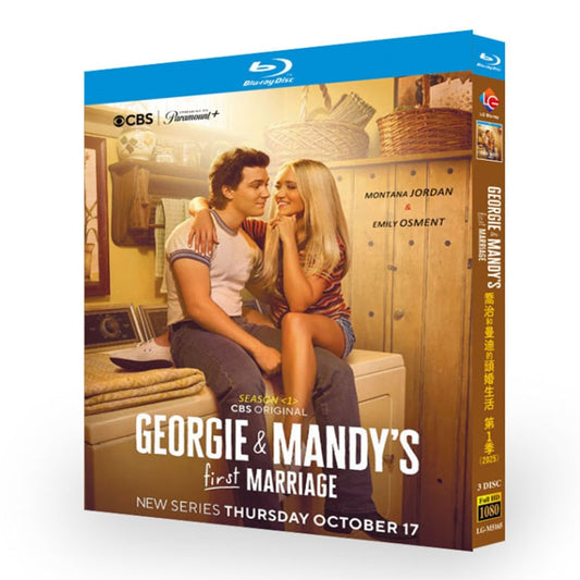 海外ドラマ日本語字幕「Georgie & Mandy's First Marriage Season 1 (2024)」ブルーレイ3枚組[Blu-ray-BOX]-華流グッズストア