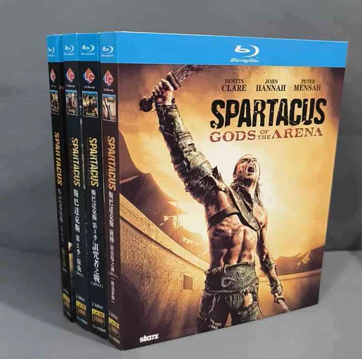 海外ドラマ「スパルタカス 全巻」日本語字幕ブルーレイ[Blu-ray-BOX]8 枚組-華流グッズストア