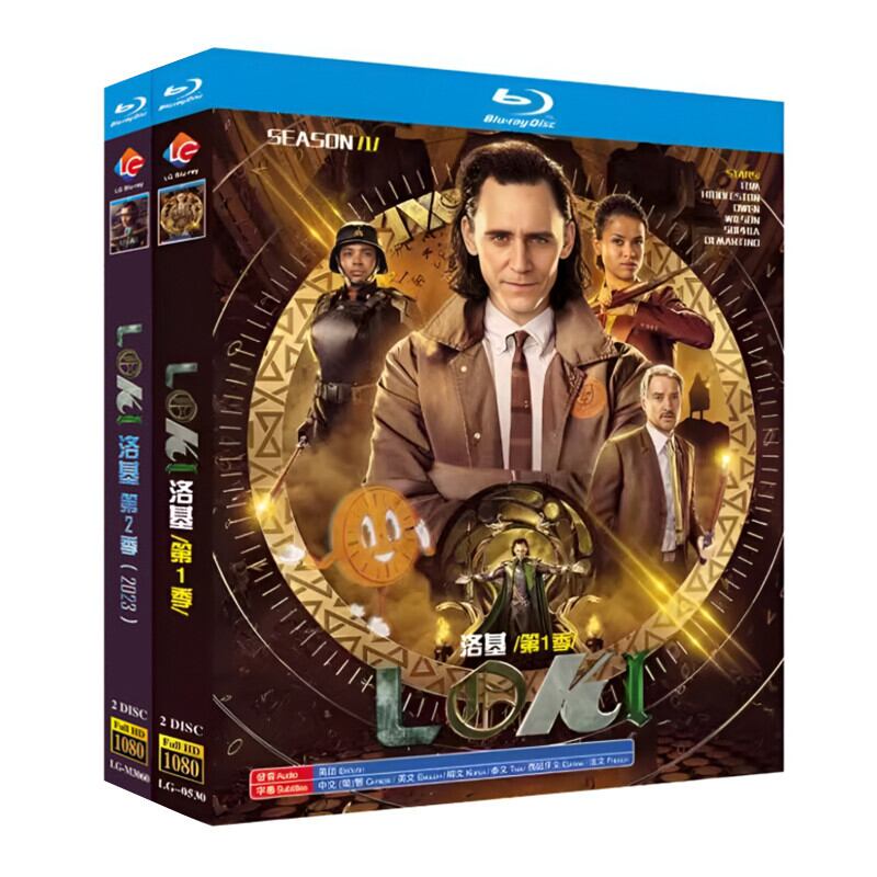 日本語字幕「ロキ」シーズン2ブルーレイ2枚組[Blu-ray-BOX]高画質正規品-華流グッズストア