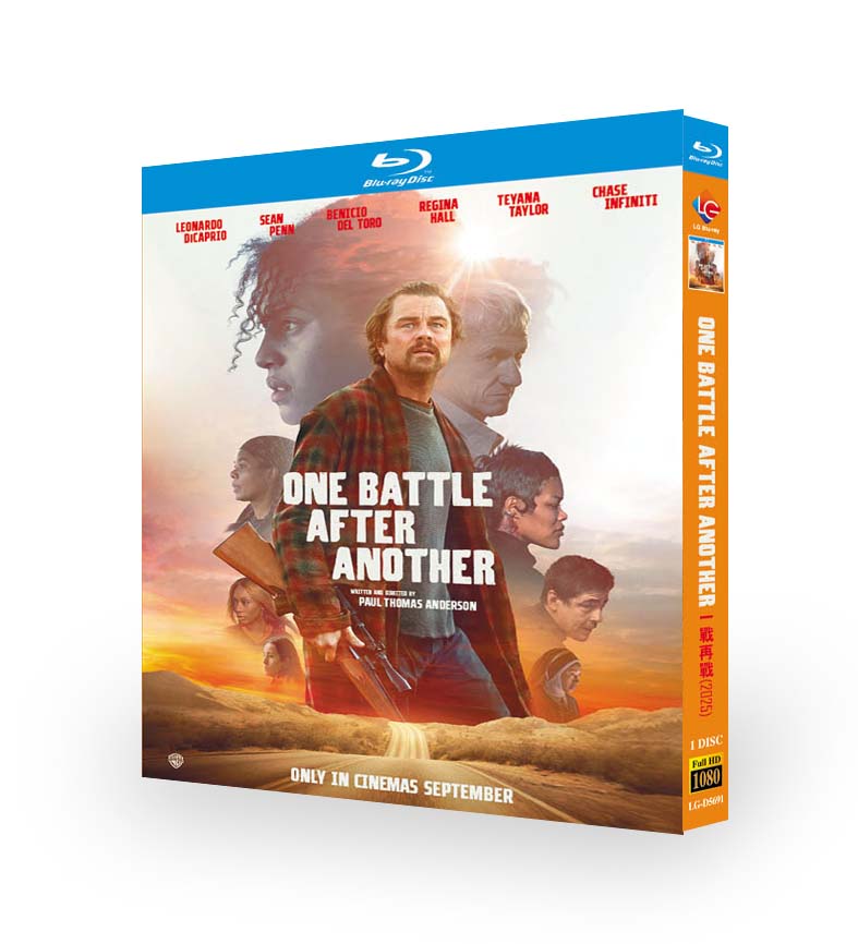 映画「ワン・バトル・アフター・アナザー」 ブルーレイ[Blu-ray-BOX] 1枚組 レオナルド・ディカプリオ ショーン・ペン-華流グッズストア