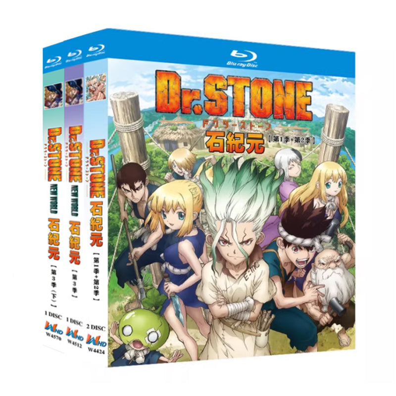 アニメ「Dr．STONE」（ドクターストーン）シリーズ3」ブルーレイBOX1枚組-華流グッズストア