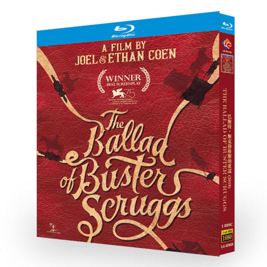 日本語字幕洋画「バスターのバラード」 The Ballad of Buster Scruggs (2018)ブルーレイ 1枚組[Blu-ray]高画質正規品-華流グッズストア