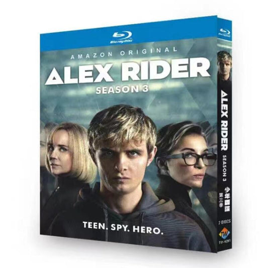 「アレックス・ライダー シーズン1-3」ブルーレイ4枚組[Blu-ray-BOX]高画質海外盤正規品-華流グッズストア