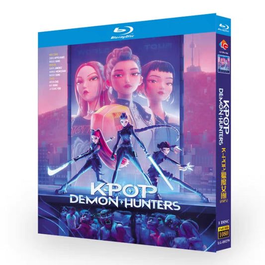 映画「KPOPガールズ! デーモン・ハンターズ」 日本語字幕ブルーレイ[Blu-ray-BOX] 1-DISC-DISC ジョン・アーデン メイ・ホン-華流グッズストア