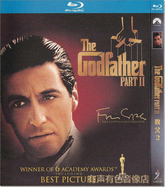 日本語字幕「ゴッドファーザー」シリーズ2ブルーレイ1枚組blu-ray-box高画質海外盤正規品-華流グッズストア