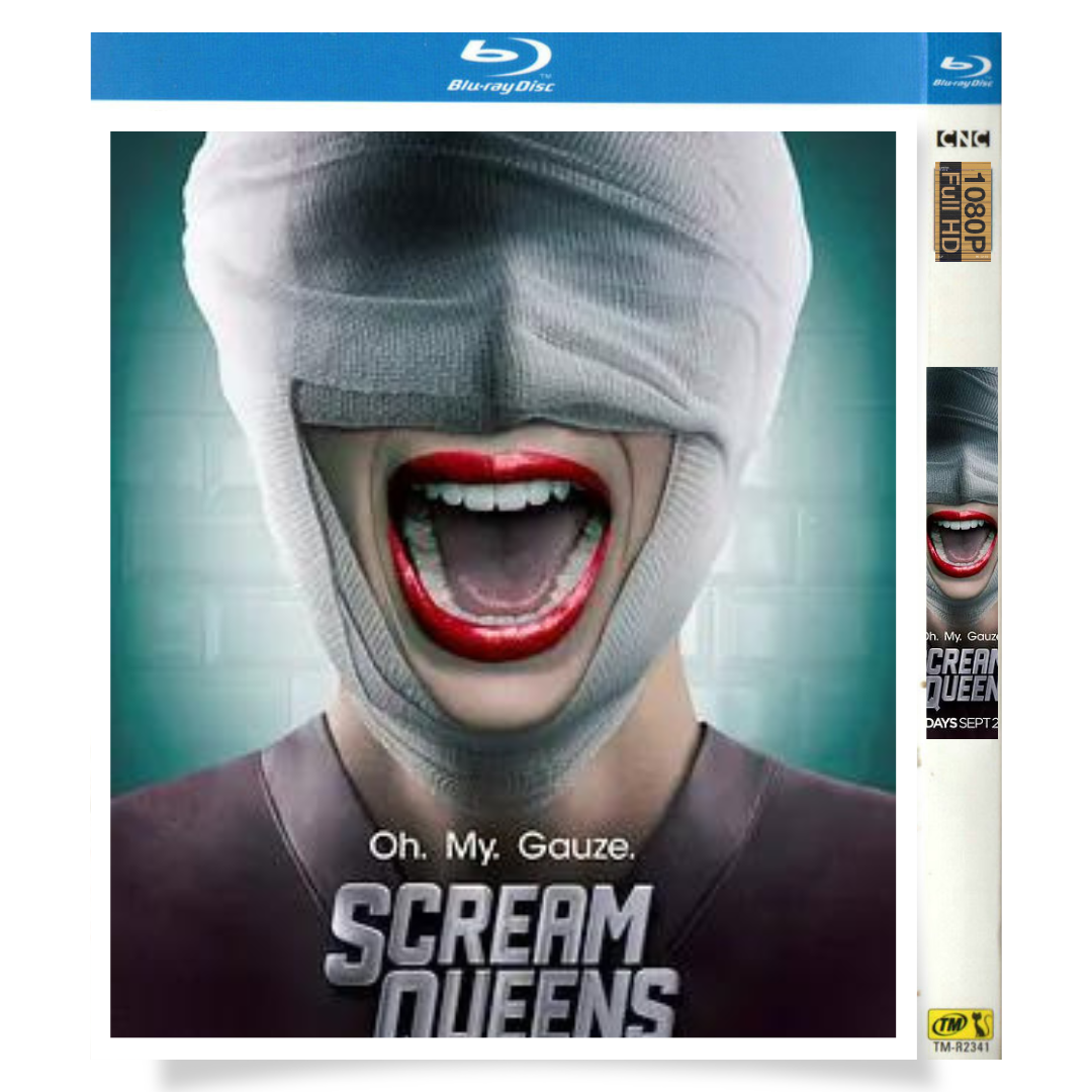 海外ドラマ「スクリーム・クイーンズ シリーズ1」 ブルーレイ[Blu-ray-BOX] 3-DISC エマ・ロバーツ ジェイミー・リー・カーティス-華流グッズストア