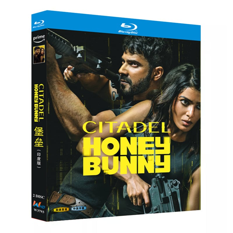 インドドラマ日本語字幕「シタデル ハニー バニー」ブルーレイ2枚組[Blu-ray-BOX]高画質海外盤正規品-華流グッズストア