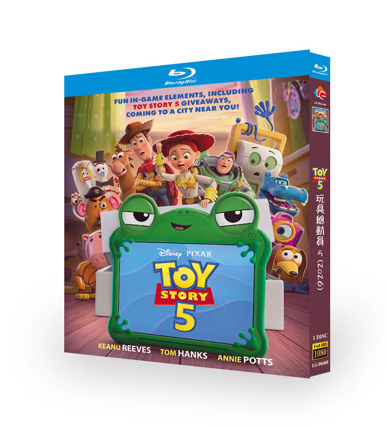 映画「トイ・ストーリー5」 日本語字幕ブルーレイ[Blu-ray-BOX] 1-DISC トム・ハンクス ティム・アレン