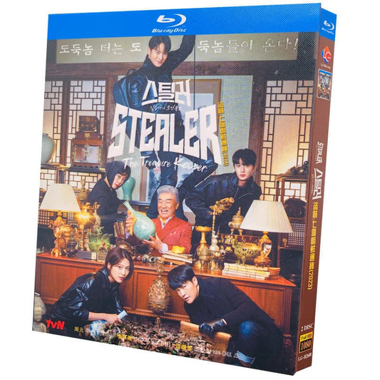 韓国ドラマ「スティーラー ～七つの朝鮮通宝～」ブルーレイ2枚組[Blu-ray-BOX]高画質海外盤正規品-華流グッズストア