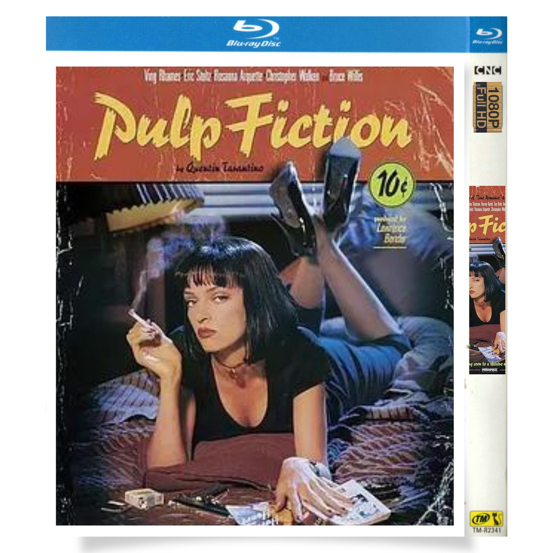 映画「パルプ・フィクション」 日本語字幕ブルーレイ[Blu-ray-BOX] 1-DISC ジョン・トラボルタ ウマ・サーマン-華流グッズストア