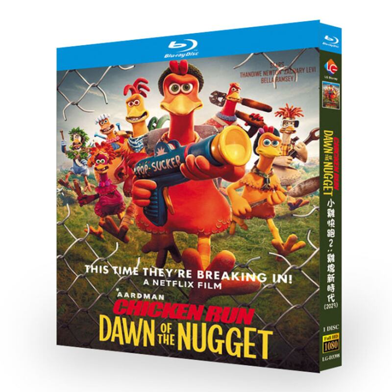 日本語字幕「Chicken Run 2」ブルーレイ1枚組[Blu-ray-BOX]高画質正規品-華流グッズストア