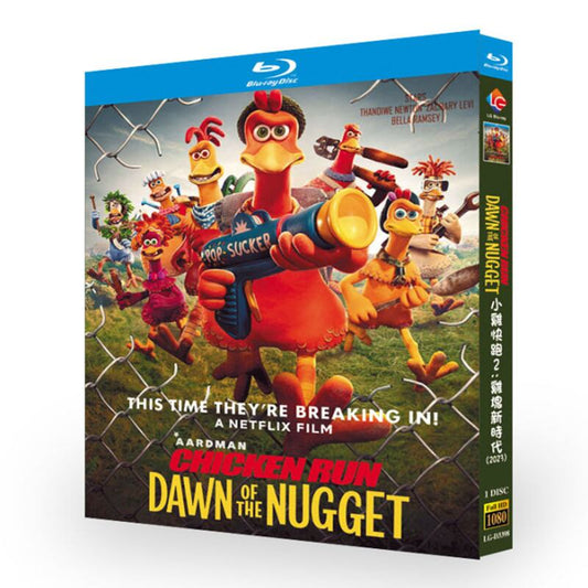 日本語字幕「Chicken Run 2」ブルーレイ1枚組[Blu-ray-BOX]高画質正規品-華流グッズストア