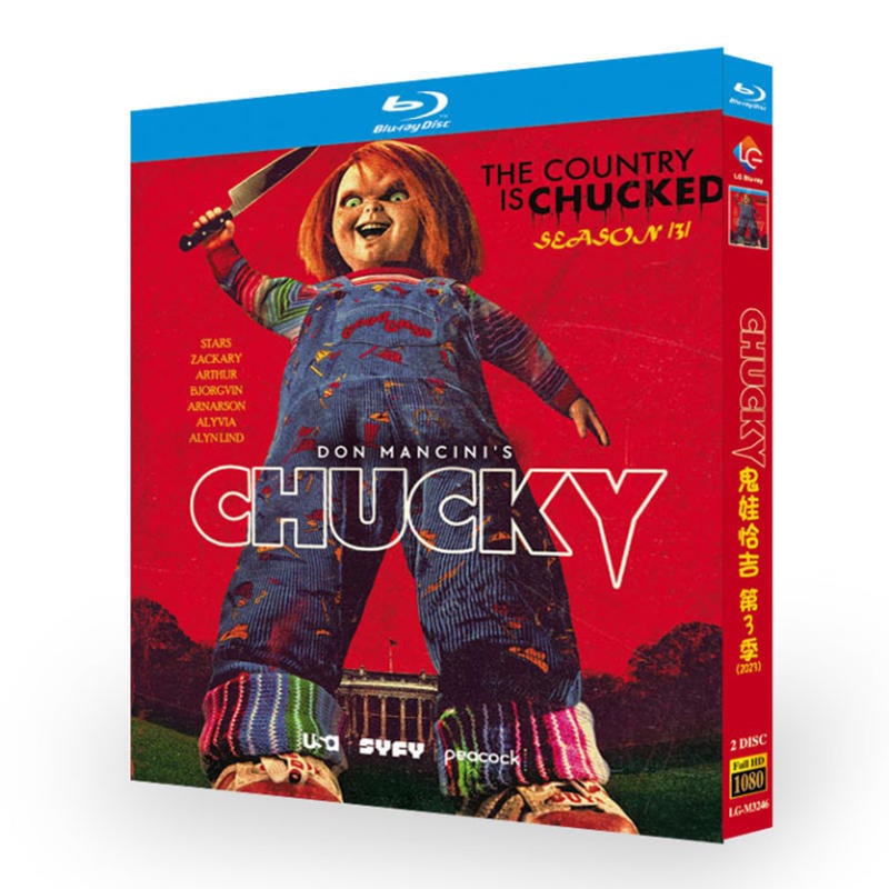 「Chucky Season 3（原題） 」ブルーレイ2枚組[Blu-ray-BOX]高画質海外盤正規品-華流グッズストア