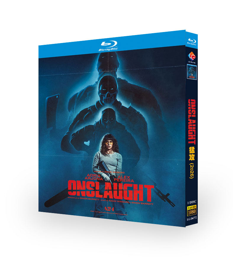 映画「オンスロート」 日本語字幕ブルーレイ[Blu-ray-BOX] 1-DISC アドリア・アルホナ ダン・スティーヴンス