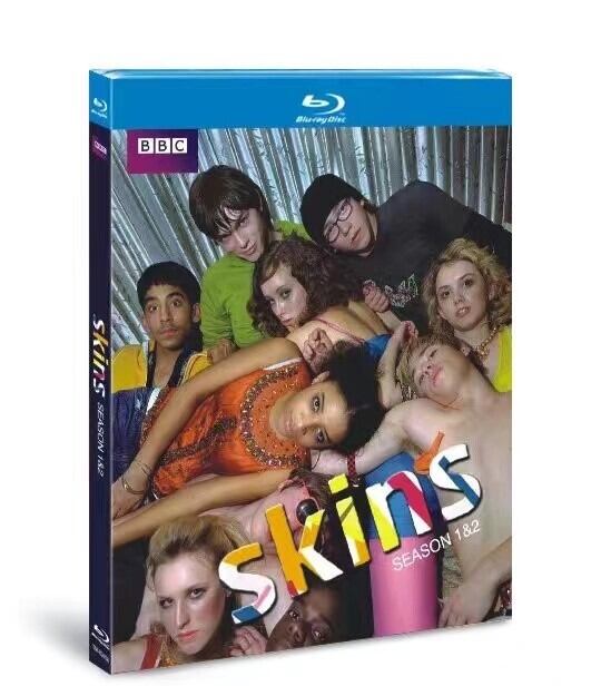 日本語字幕「Skins-スキンズ シーズン1-2」ブルーレイ4枚組[Blu-ray-BOX]高画質海外盤正規品-華流グッズストア