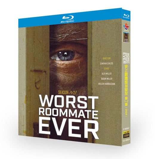 日本語字幕「史上最悪のルームメイトシリーズ1-2 」ブルーレイ2枚組[Blu-ray-BOX]高画質海外盤正規品-華流グッズストア