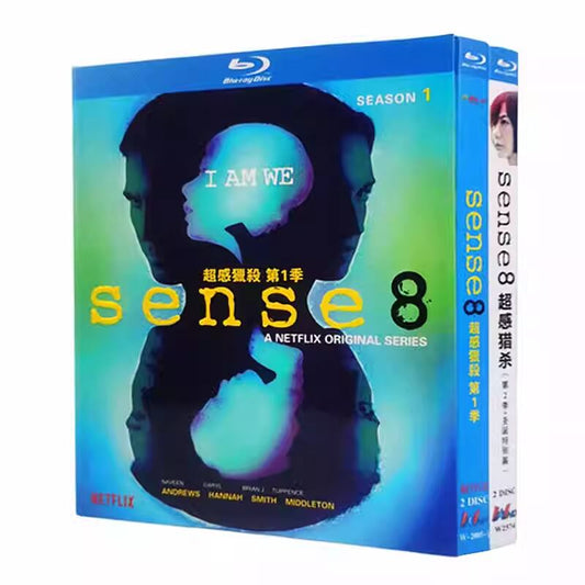 海外ドラマ日本語字幕「Sense8 センス8 シーズン1-2」ブルーレイ4枚組[Blu-ray-BOX]-華流グッズストア
