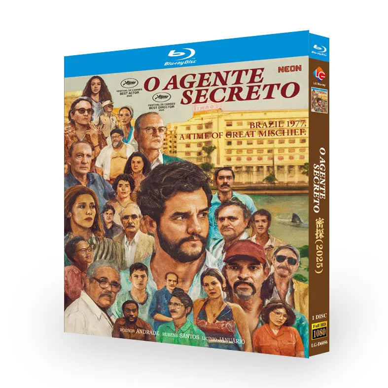 映画「シークレット・エージェント」 ブルーレイ[Blu-ray-BOX] 1-DISC-DISC ワグナー・モウラ ウド・キール-華流グッズストア