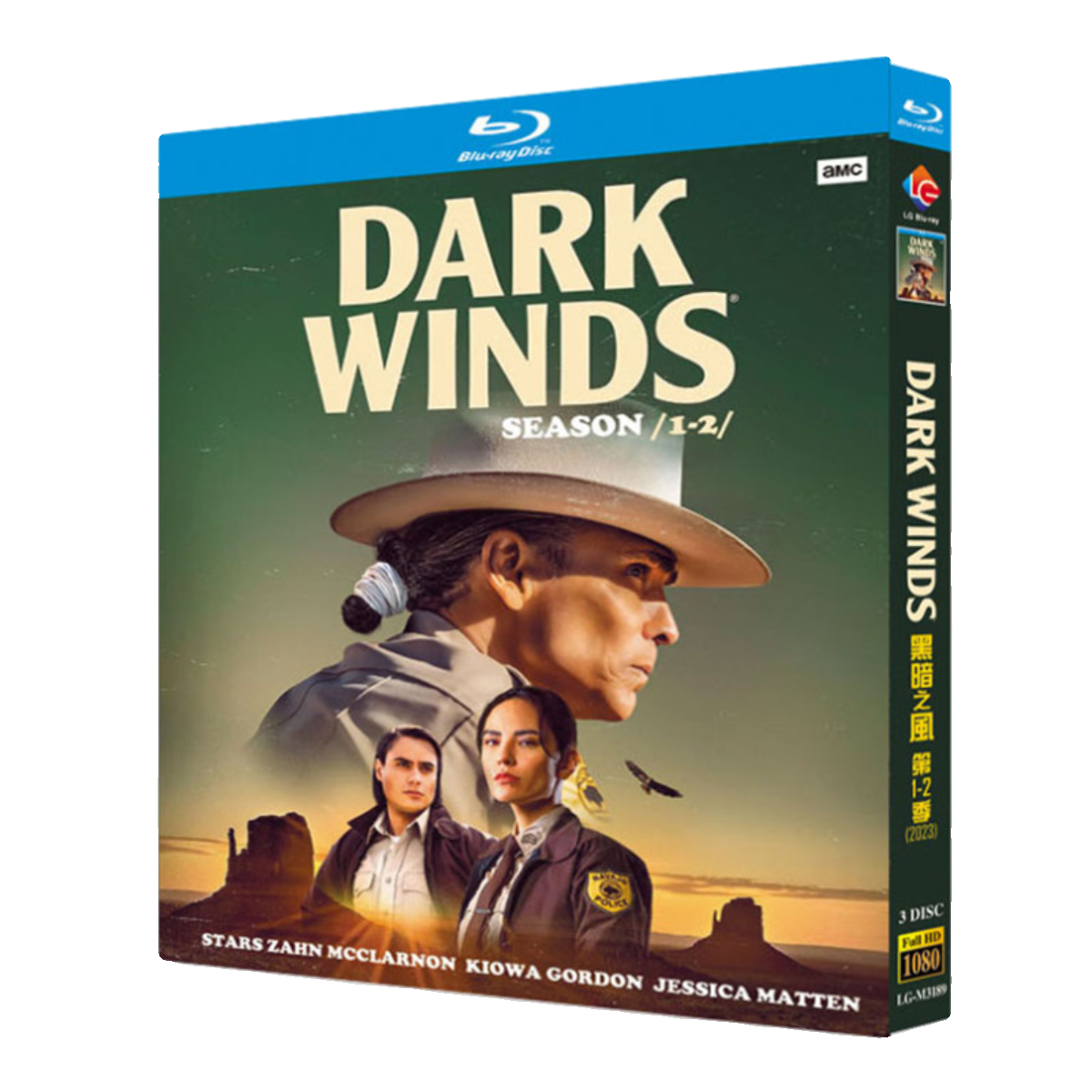 「Dark Winds Season 1-2 (2023)」ブルーレイ3枚組[Blu-ray-BOX]高画質正規品-華流グッズストア