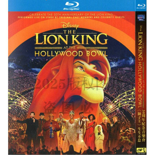 ドキュメンタリー日本語字幕「「ライオン・キング」コンサートINハリウッド・ボウル」ブルーレイ1枚組[Blu-ray-BOX]高画質海外盤正規品-華流グッズストア
